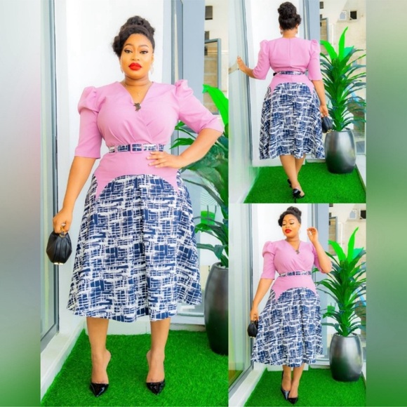 Adorable Color block dress - Picture 4 of 4